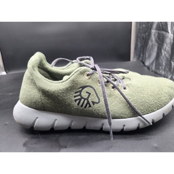 Geisswein Merino Wool Runners Men Sz 10.5 Green EU Size 44 3D Sneakers Mens Shoe main image 7